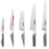 Global Messerset 5-tlg. Silber