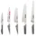 Global Messerset 5-tlg. Silber