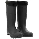 vidaXL Gummistiefel Damen Schwarz 45