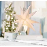 Buri - Weihnachts-led-stern In 3d Zum Hängen 12cm Leuchtstern Weihnachtsstern Deko