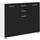Priess Kombikommode Barcelona 123 x 103 x 38 cm Schwarz/Weiß
