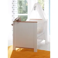 Mäusbacher Babybett »Adele«, mit Schlupfsprossen weiß