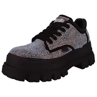 Buffalo Damen Sportliche Halbschuhe 1622475 Schwarz Black Lederimi... 40