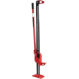 Wiltec Wagenheber Stahl 76 cm rot