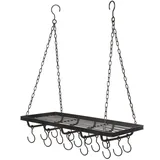 Ambiente Haus »Topfhänger aus Eisen in Schwarz - 60 cm«, (1 St.), schwarz
