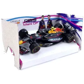 BBURAGO - Modellauto - F1 Red RB19 '23 #11 Perez Miami GP (Maßstab 1:43)