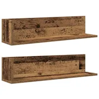 VidaXL Wandregal 100 x 16,5 x 16,5 cm Braun