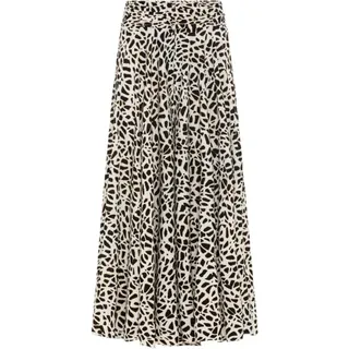 LASCANA Hosenrock Damen Bedruckt Schwarz/Weiß 36
