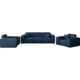 kaiser möbel MALIBU Loungeset blau