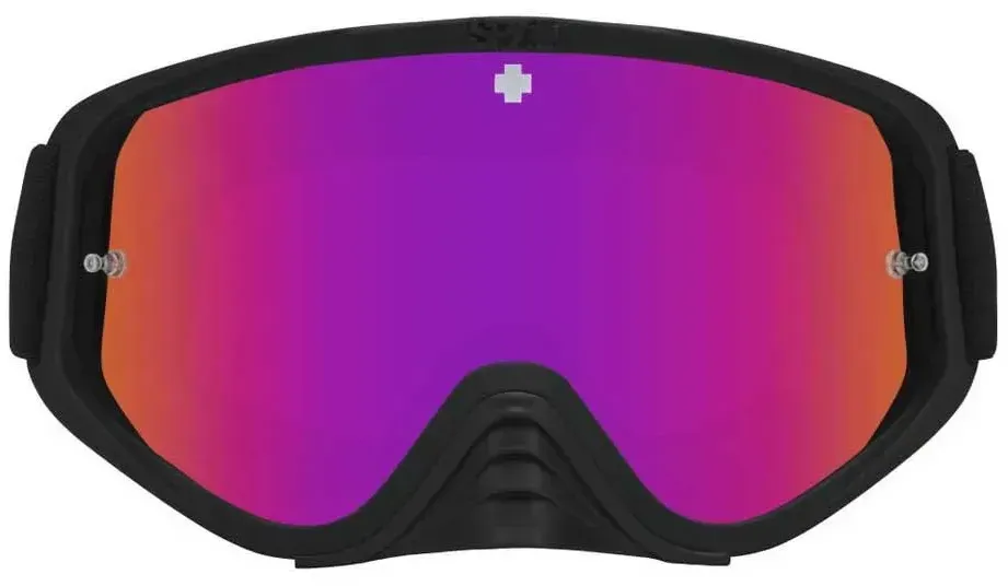 Spy Woot Race Speedway Offroad-brille - Matte Purple - HD Smoke Purple Spectra Mirror/CAT2