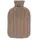 Fashy Wärmflasche Strickbezug aus Kaschmir braun 2 L