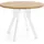 WFL GROUP Runder Ausziehtisch 90-190 x 77 cm Eiche Craft braun