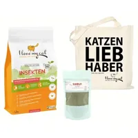 I LOVE MY CAT Futterset mit Insektenfutter für ernährungssensible