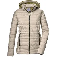 G.I.G.A. DX Damen Steppjacke/Übergangsjacke mit Kapuze GS 69 WMN QLTD JCKT, hellbeige, 38,