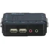 Inter-Tech 4-Port KVM Switch, VGA