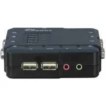 Inter-Tech 4-Port KVM Switch, VGA