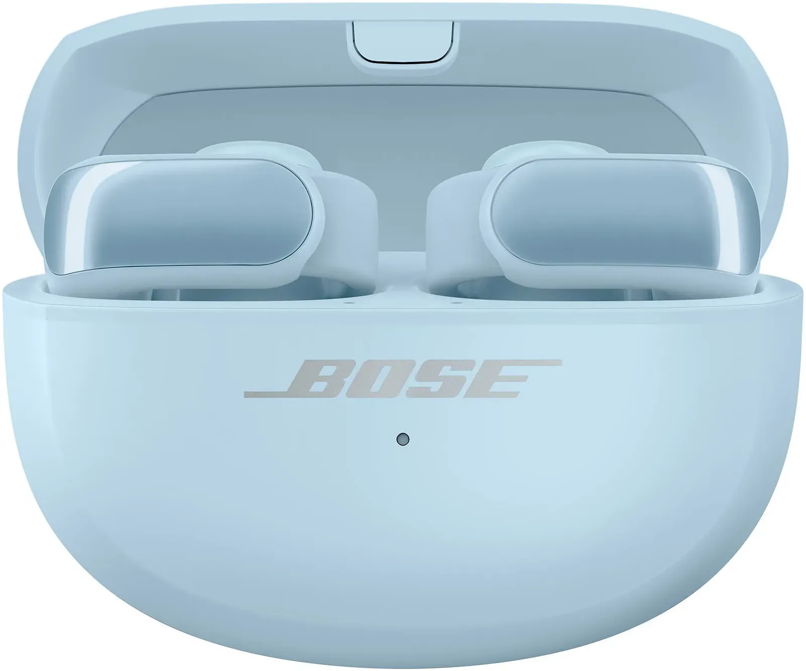 BOSE Open-Ear-Kopfhörer "Ultra Open Earbuds mit 2 Modi: Immersive Sound, Stereo" Kopfhörer Simple Sync, Google Fast Pair, Umgebung wahrnehmen blau (moonstone blue)