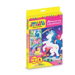 Sticky Mosaics Glitzer Einhorn