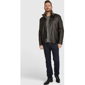 Bugatti Lederjacke Schwarz XL
