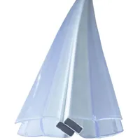Bagnoxx Magnetdichtung Duschtüren, 2x 2m für 8mm Glas Transparent