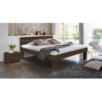 Seniorenbett 100x200 cm Buche wengefarben - Madrid Komfort