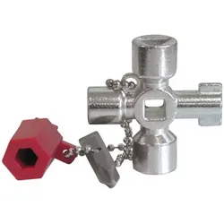 SCHUEBO Schaltschrankschlüssel Mini 9 Funktionen ( 4000829758 )