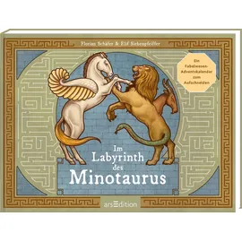arsEdition Im Labyrinth des Minotaurus Fabelwesen-Adventskalender