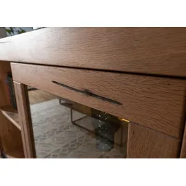 MASSIVMOEBEL24.DE Highboard 155 x 140 x 43 cm Braun