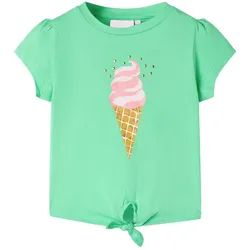 Kinder-T-Shirt Hellgrün 116