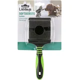 Dehner Flexible Softbürste Hunde- und Katzenfellpflege Blau