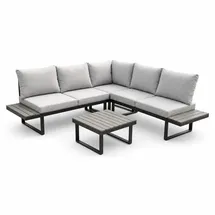 Greemotion Pisa Set 4-tlg. Grau/Schwarz