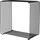 Montana Panton Wire Regal 34,8 x 34,8 x 18,8 cm Schwarz