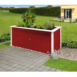 Weka Profi-Hochbeet 669 C 205 x 80 x 81 cm schwedenrot