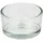 Wiedemann Teelichthülse 25/45 mm Glas Transparent