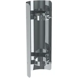 Jeremias PELLET-LINE Strahlungsschutz Längenelement l=500 mm Edelstahl unlackiert