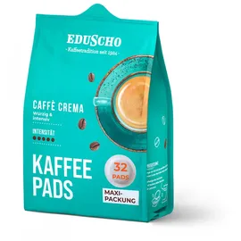 Eduscho Kaffeepads Caffè Crema - 12x 32 Pads - Intensität: 5/5