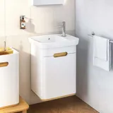 Vitra Sento Waschtisch mit Unterschrank, 1 Tür, 60779,