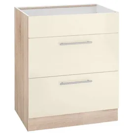 WIHO KÜCHEN Kochfeldumbauschrank Flexi2 60 x 57 x 82 cm Beige