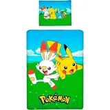 Halantex SP. z.o.o. Pokemon Grün 140 x 200 cm + 70 x 90 cm