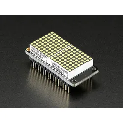 Adafruit 0.8 8x16 LED Matrix FeatherWing Display Kit - Weiß