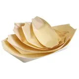 Nature Star Bio Holzschiffchen 50 St. 14 x 8 cm Natur