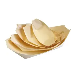 Nature Star Bio Holzschiffchen 50 St. 14 x 8 cm Natur