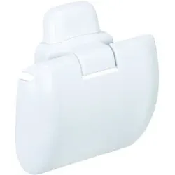 WENKO Toilettenpapierhalter Pur Kunststoff, weiß