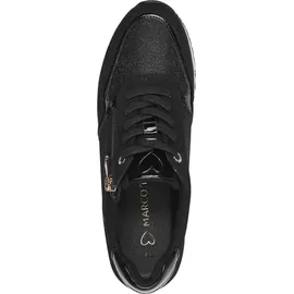 Marco Tozzi Sneaker in BLACK Comb), - Gr.: 38 EU