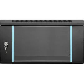 vidaXL Netzwerkschrank mit Speicher Schwarz 60 x 60 x 35 cm Stahl