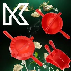 Kadax Teigtaschenformer Locana Rot 2 Stück