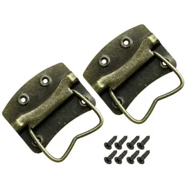 HMF 6497-KG1-S2 Vintage Griffe für Möbel, 2 Stück 54 x 55 mm Bronze