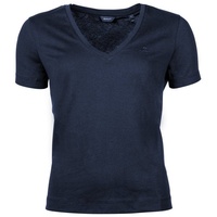 GANT Damen T-Shirt Original V-Neck SS T-Shirt,