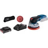 Bosch Akku-Exzenterschleifer GEX 18V-125 / 1x 2,0 Ah Akku + Ladegerät