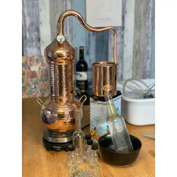 `CopperGarden®` 2 Liter Kolonnenbrennerei ESSENCE  Sorgenfrei Paket mit allem Zubehör